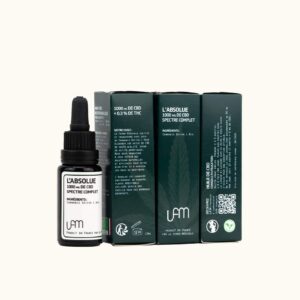 Huile de CBD Spectre complet 100% naturel
